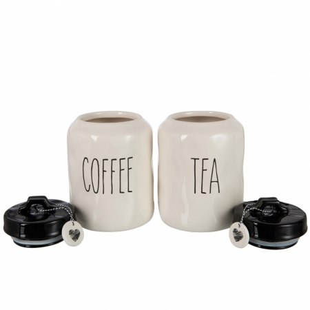Keramické skladovací nádoby na čaj a kávu, Jolipa